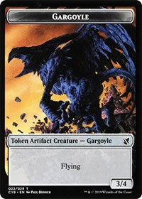 Gargoyle // Egg Double-sided Token [Commander 2019 Tokens] | Mindsight Gaming