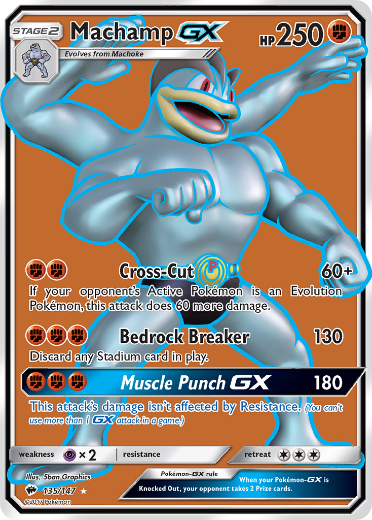 Machamp GX (135/147) [Sun & Moon: Burning Shadows] | Mindsight Gaming