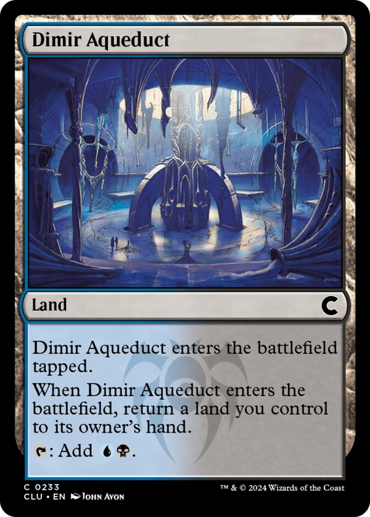 Dimir Aqueduct [Ravnica: Clue Edition] | Mindsight Gaming