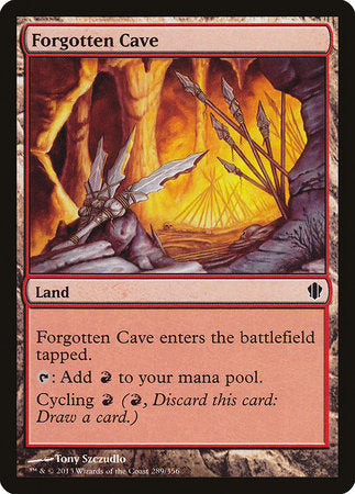 Forgotten Cave [Commander 2013] | Mindsight Gaming