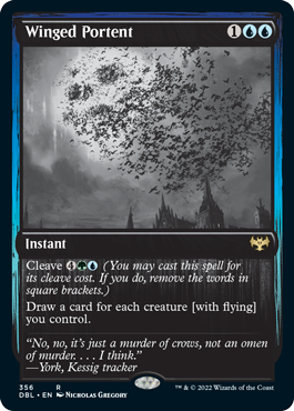 Winged Portent [Innistrad: Double Feature] | Mindsight Gaming