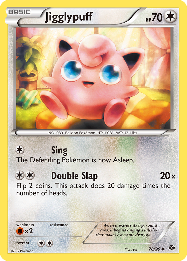 Jigglypuff (78/99) [Black & White: Next Destinies] | Mindsight Gaming