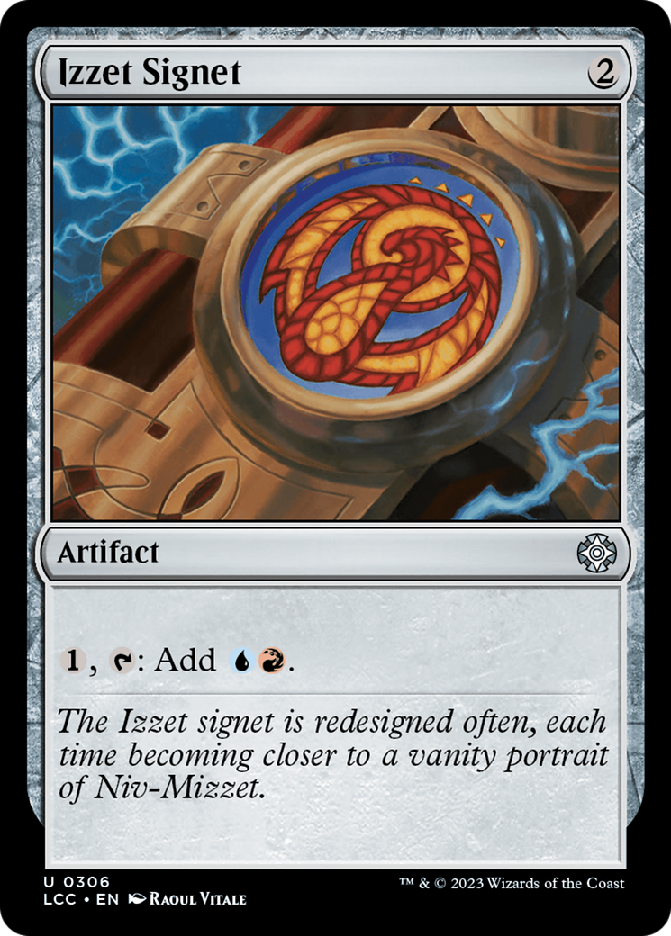 Izzet Signet [The Lost Caverns of Ixalan Commander] | Mindsight Gaming