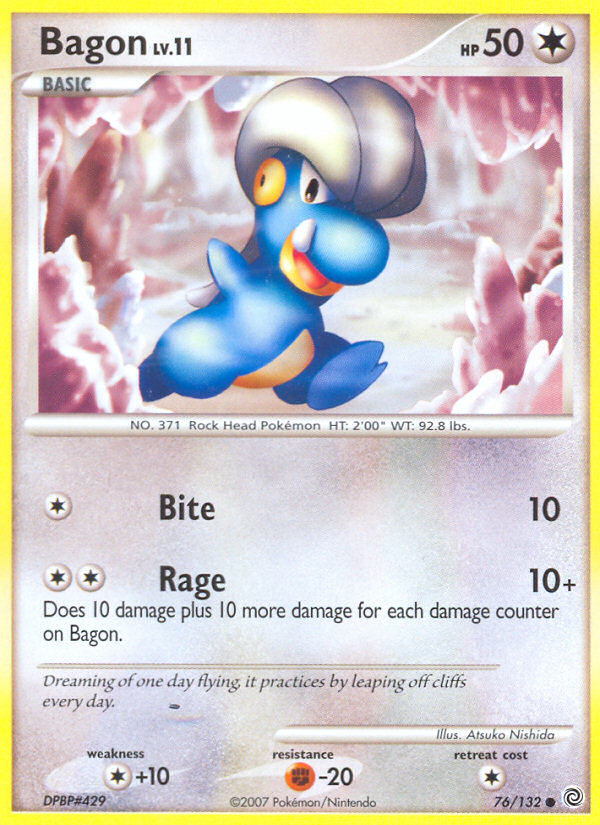 Bagon (76/132) [Diamond & Pearl: Secret Wonders] | Mindsight Gaming