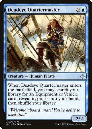 Deadeye Quartermaster [Ixalan] | Mindsight Gaming