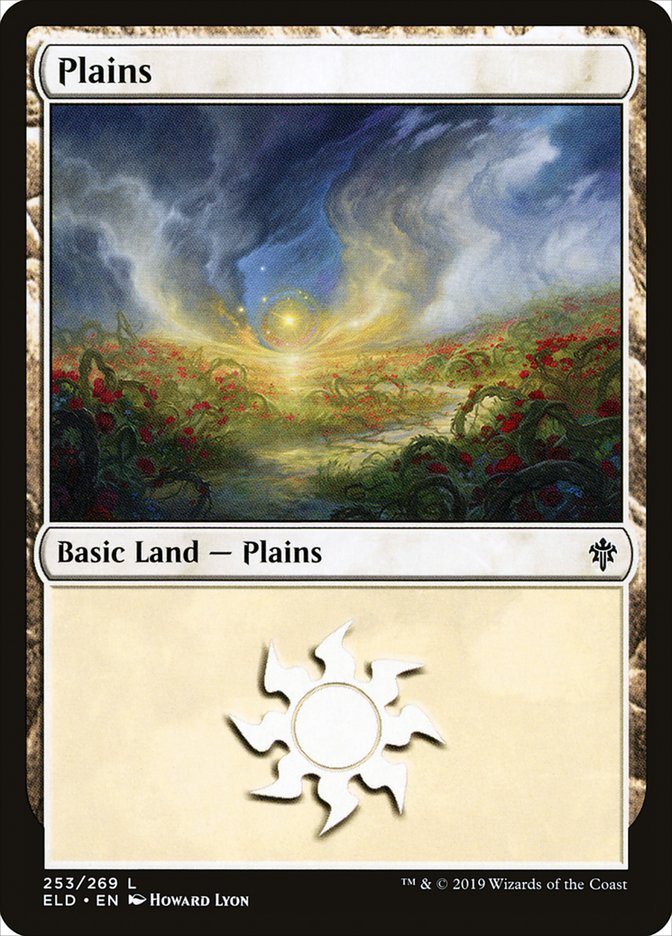 Plains (253) [Throne of Eldraine] | Mindsight Gaming