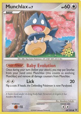 Munchlax (68/100) [Countdown Calendar Promos] | Mindsight Gaming