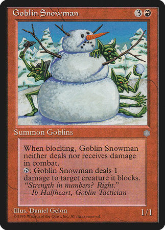 Goblin Snowman [Ice Age] | Mindsight Gaming