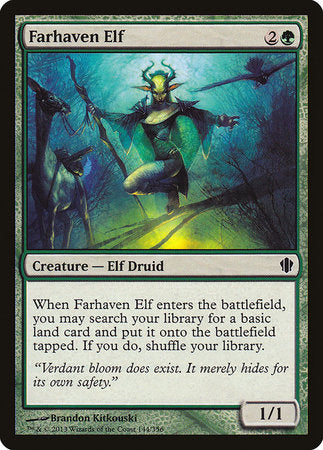 Farhaven Elf [Commander 2013] | Mindsight Gaming