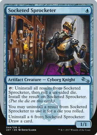 Socketed Sprocketer [Unstable] | Mindsight Gaming