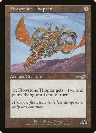 Flowstone Thopter [Nemesis] | Mindsight Gaming