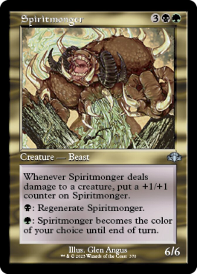 Spiritmonger (Retro) [Dominaria Remastered] | Mindsight Gaming