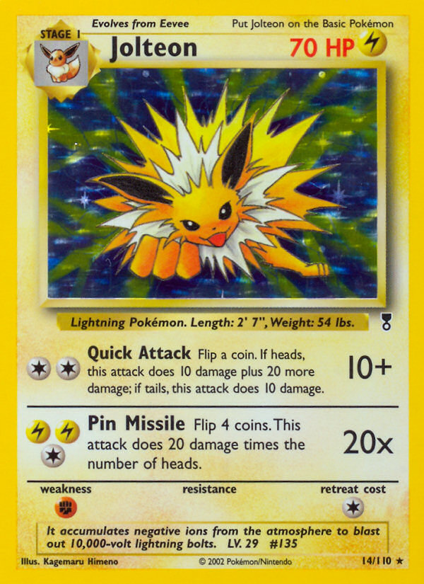 Jolteon (14/110) [Legendary Collection] | Mindsight Gaming