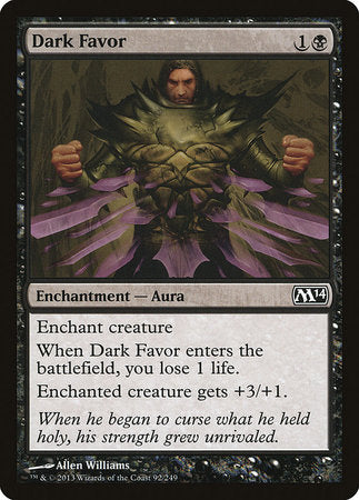 Dark Favor [Magic 2014] | Mindsight Gaming