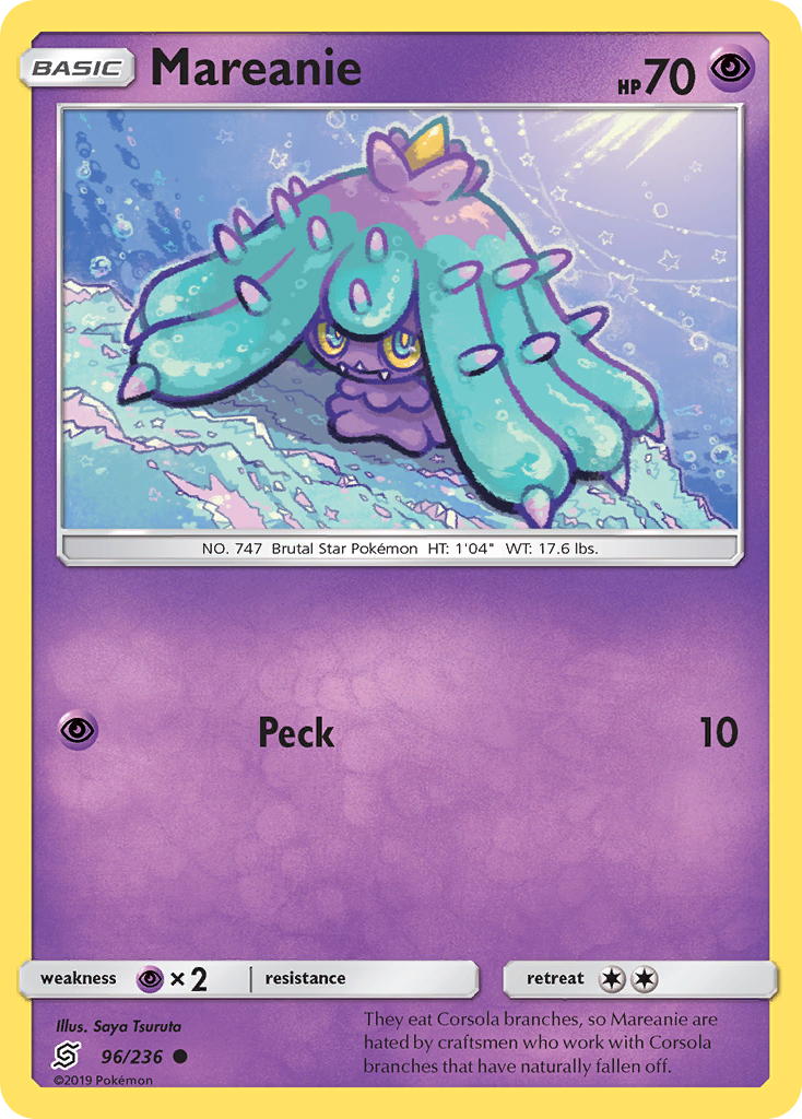 Mareanie (96/236) [Sun & Moon: Unified Minds] | Mindsight Gaming