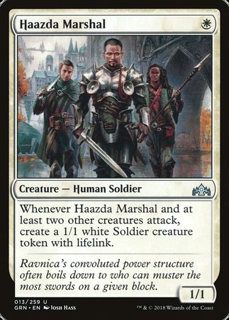 Haazda Marshal [Guilds of Ravnica] | Mindsight Gaming