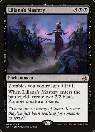 Liliana's Mastery [Amonkhet] | Mindsight Gaming