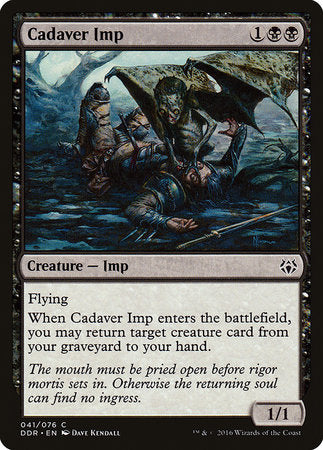 Cadaver Imp [Duel Decks: Nissa vs. Ob Nixilis] | Mindsight Gaming