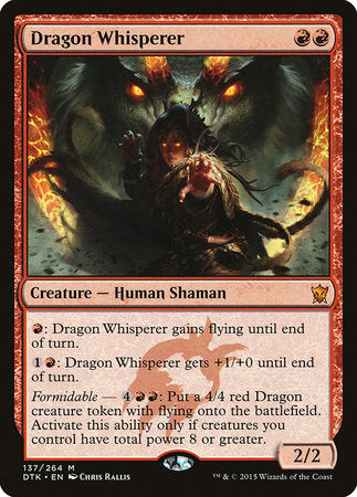 Dragon Whisperer [Dragons of Tarkir] | Mindsight Gaming