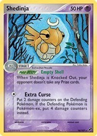 Shedinja (14/107) (Theme Deck Exclusive) [EX: Deoxys] | Mindsight Gaming