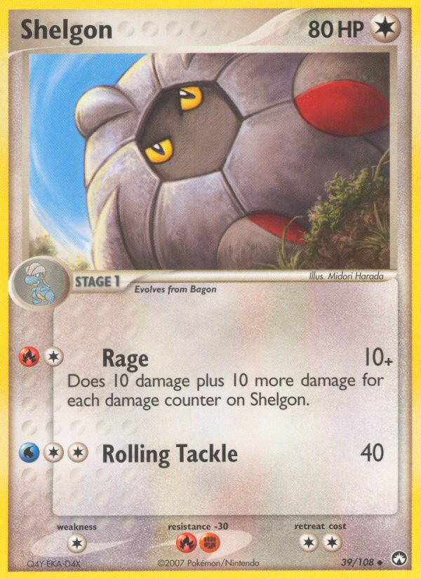 Shelgon (39/108) [EX: Power Keepers] | Mindsight Gaming