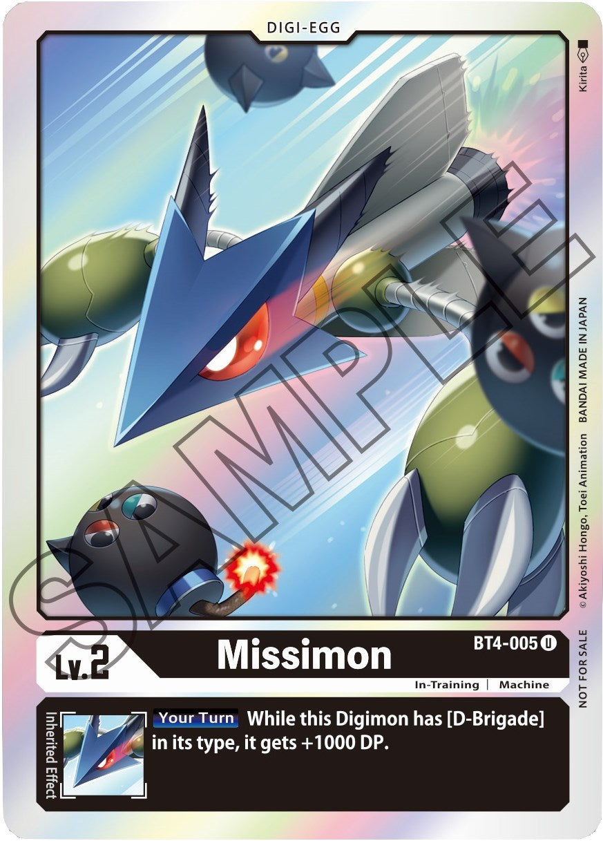 Missimon [BT4-005] (Event Pack 1) [Great Legend Promos] | Mindsight Gaming