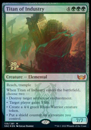 Titan of Industry [Streets of New Capenna Prerelease Promos] | Mindsight Gaming