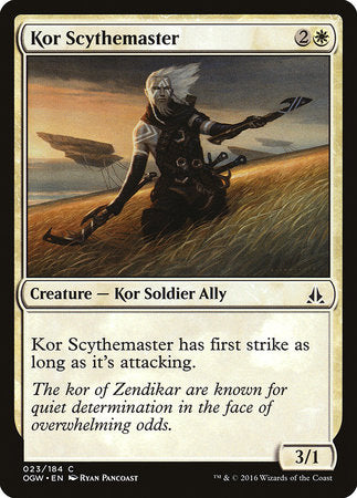 Kor Scythemaster [Oath of the Gatewatch] | Mindsight Gaming