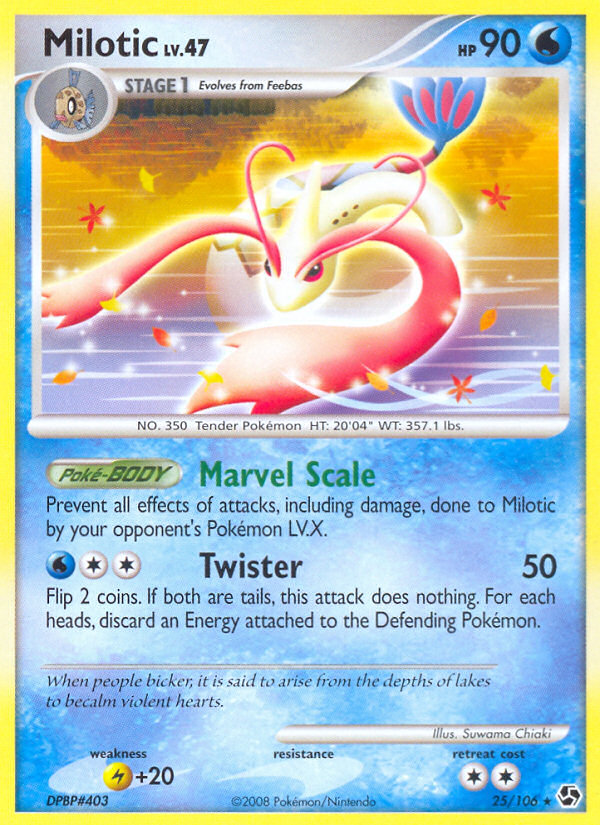 Milotic (25/106) [Diamond & Pearl: Great Encounters] | Mindsight Gaming