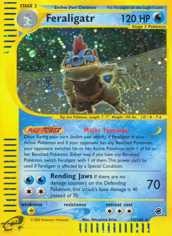 Feraligatr (12/165) [Expedition: Base Set] | Mindsight Gaming