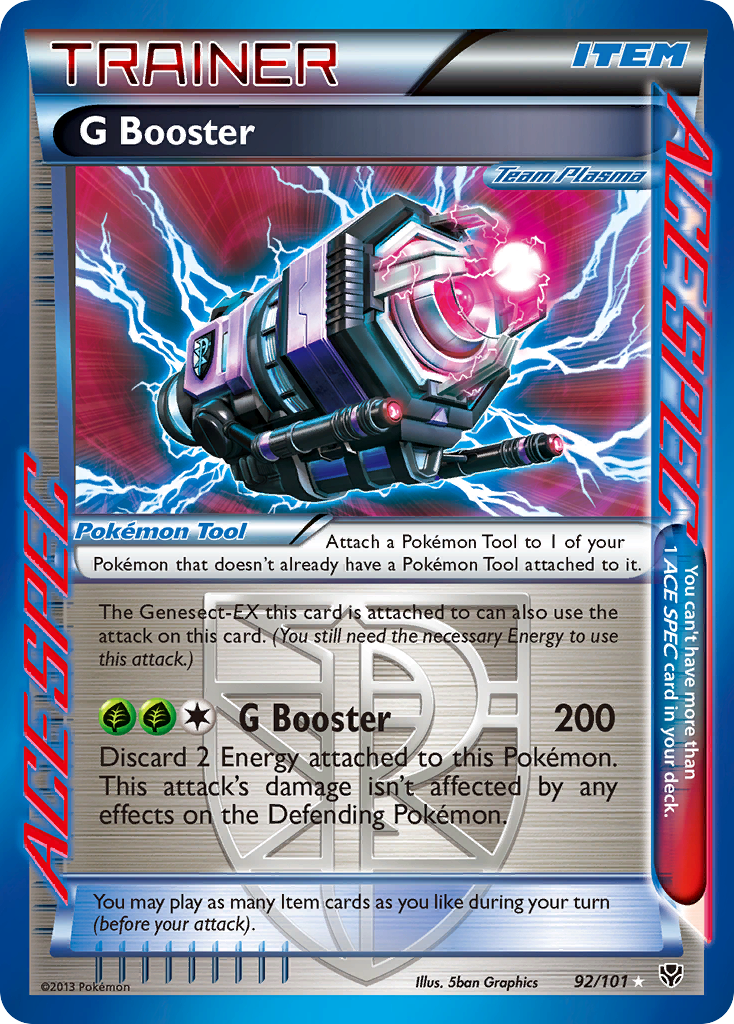 G Booster (92/101) [Black & White: Plasma Blast] | Mindsight Gaming