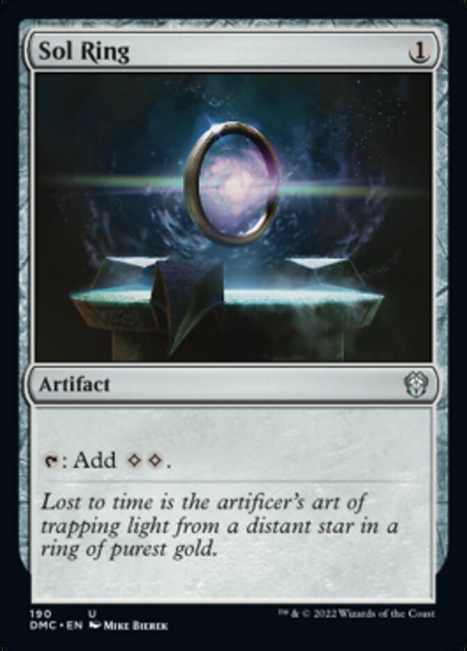 Sol Ring [Dominaria United Commander] | Mindsight Gaming