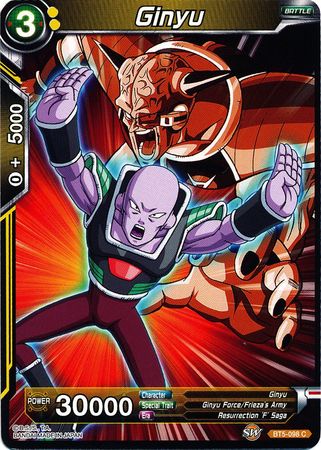 Ginyu (BT5-098) [Miraculous Revival] | Mindsight Gaming