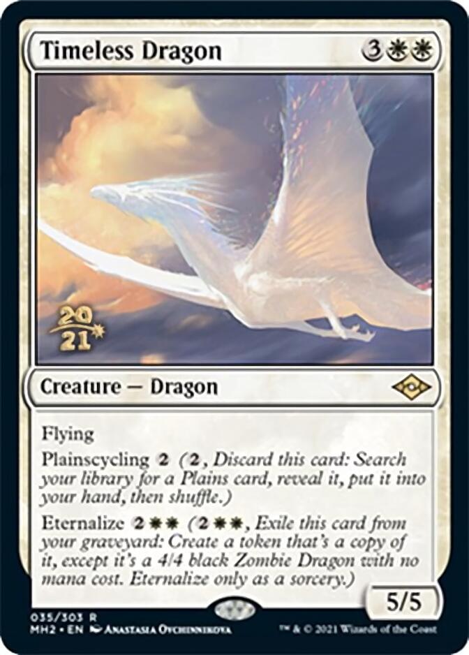 Timeless Dragon [Modern Horizons 2 Prerelease Promos] | Mindsight Gaming