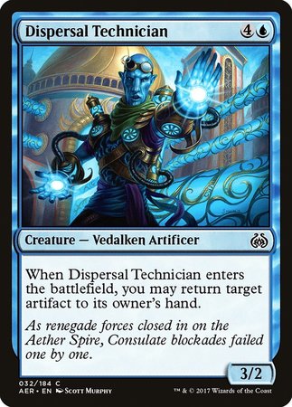 Dispersal Technician [Aether Revolt] | Mindsight Gaming