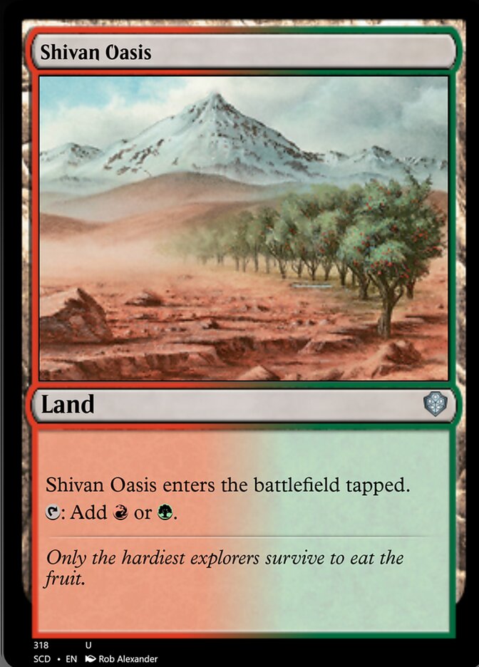 Shivan Oasis [Starter Commander Decks] | Mindsight Gaming