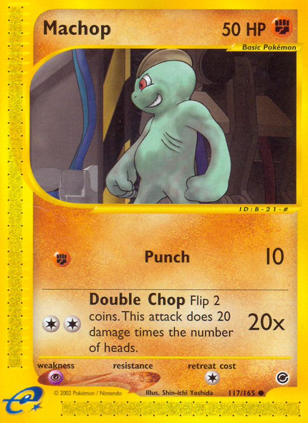 Machop (117/165) [Expedition: Base Set] | Mindsight Gaming