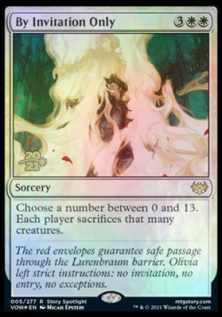 By Invitation Only [Innistrad: Crimson Vow Prerelease Promos] | Mindsight Gaming