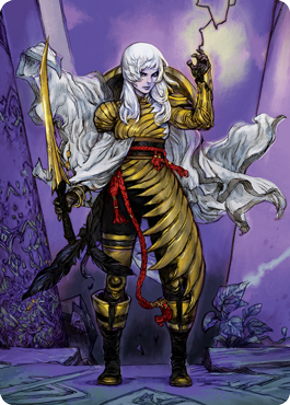 The Wandering Emperor 1 Art Card [Kamigawa: Neon Dynasty Art Series] | Mindsight Gaming