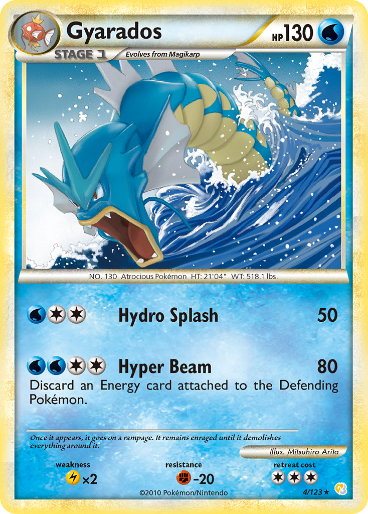 Gyarados (4/123) [HeartGold & SoulSilver: Base Set] | Mindsight Gaming