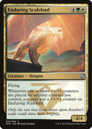 Enduring Scalelord [Dragons of Tarkir] | Mindsight Gaming