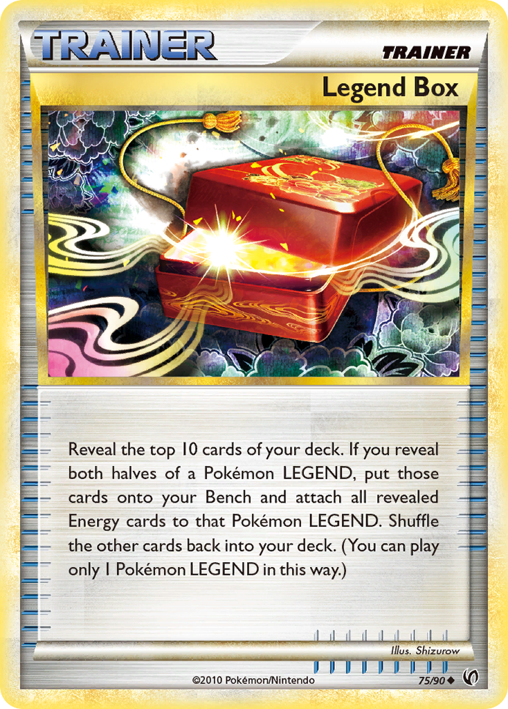 Legend Box (75/90) [HeartGold & SoulSilver: Undaunted] | Mindsight Gaming