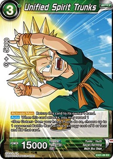 Unified Spirit Trunks (EX01-06) [Mighty Heroes] | Mindsight Gaming