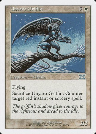 Unyaro Griffin [Classic Sixth Edition] | Mindsight Gaming