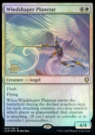 Windshaper Planetar [Commander Legends: Battle for Baldur's Gate Prerelease Promos] | Mindsight Gaming