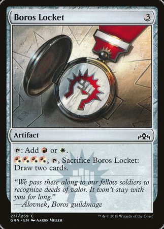 Boros Locket [Guilds of Ravnica] | Mindsight Gaming