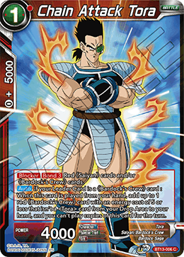 Chain Attack Tora (Common) [BT13-006] | Mindsight Gaming