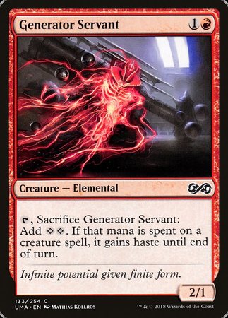 Generator Servant [Ultimate Masters] | Mindsight Gaming