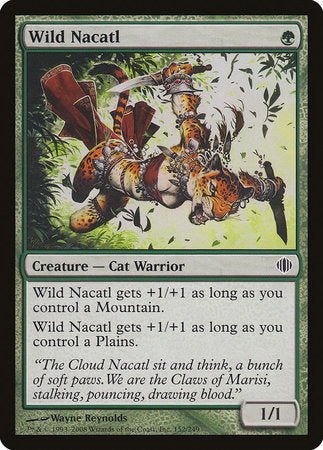 Wild Nacatl [Shards of Alara] | Mindsight Gaming