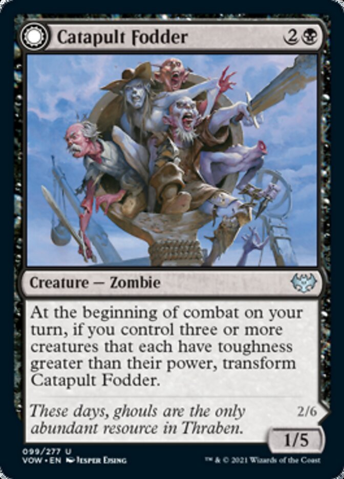 Catapult Fodder // Catapult Captain [Innistrad: Crimson Vow] | Mindsight Gaming